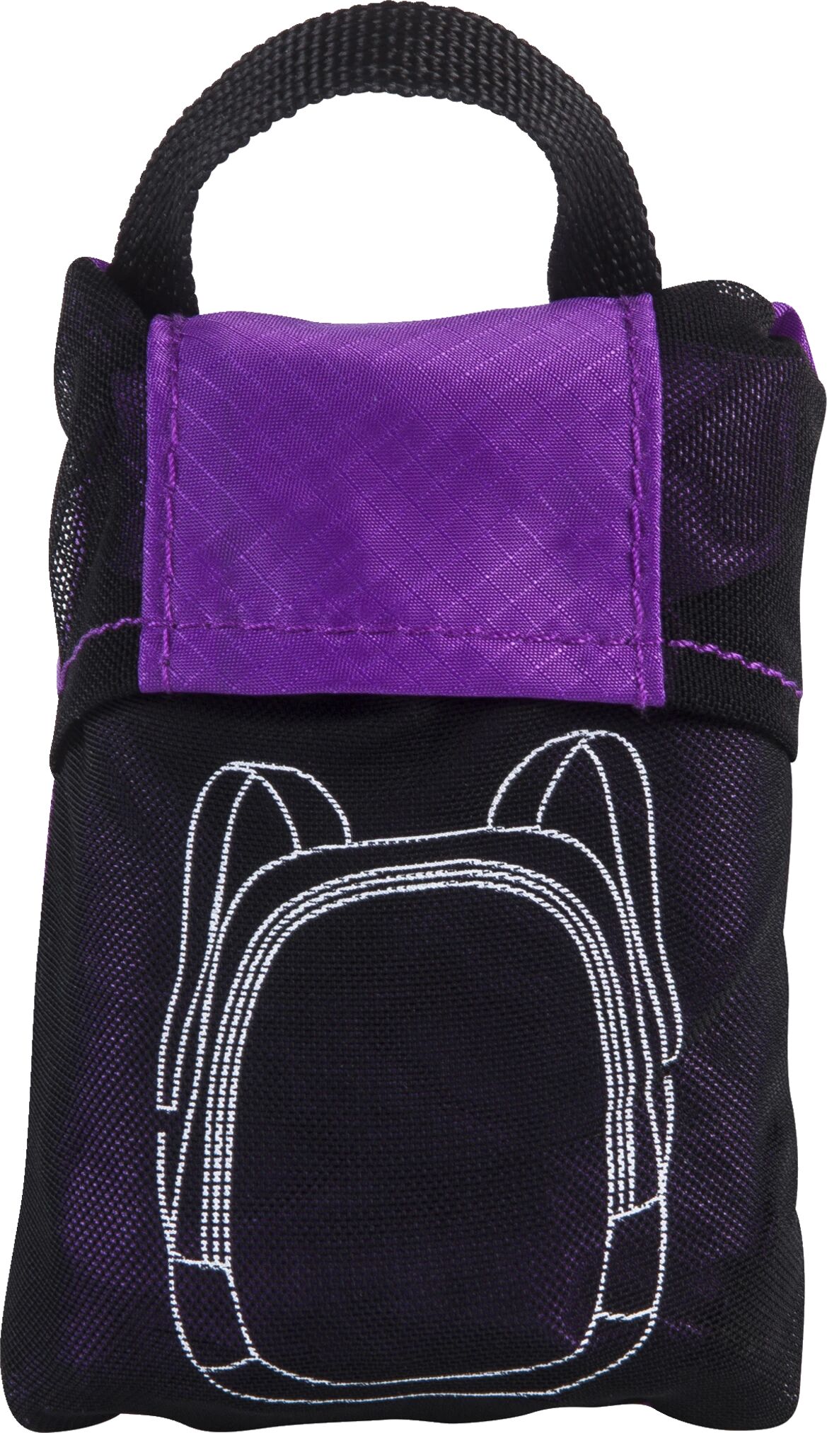 Phoxx Key chain backpack, ryggsekk m/pakkpose STD Purple