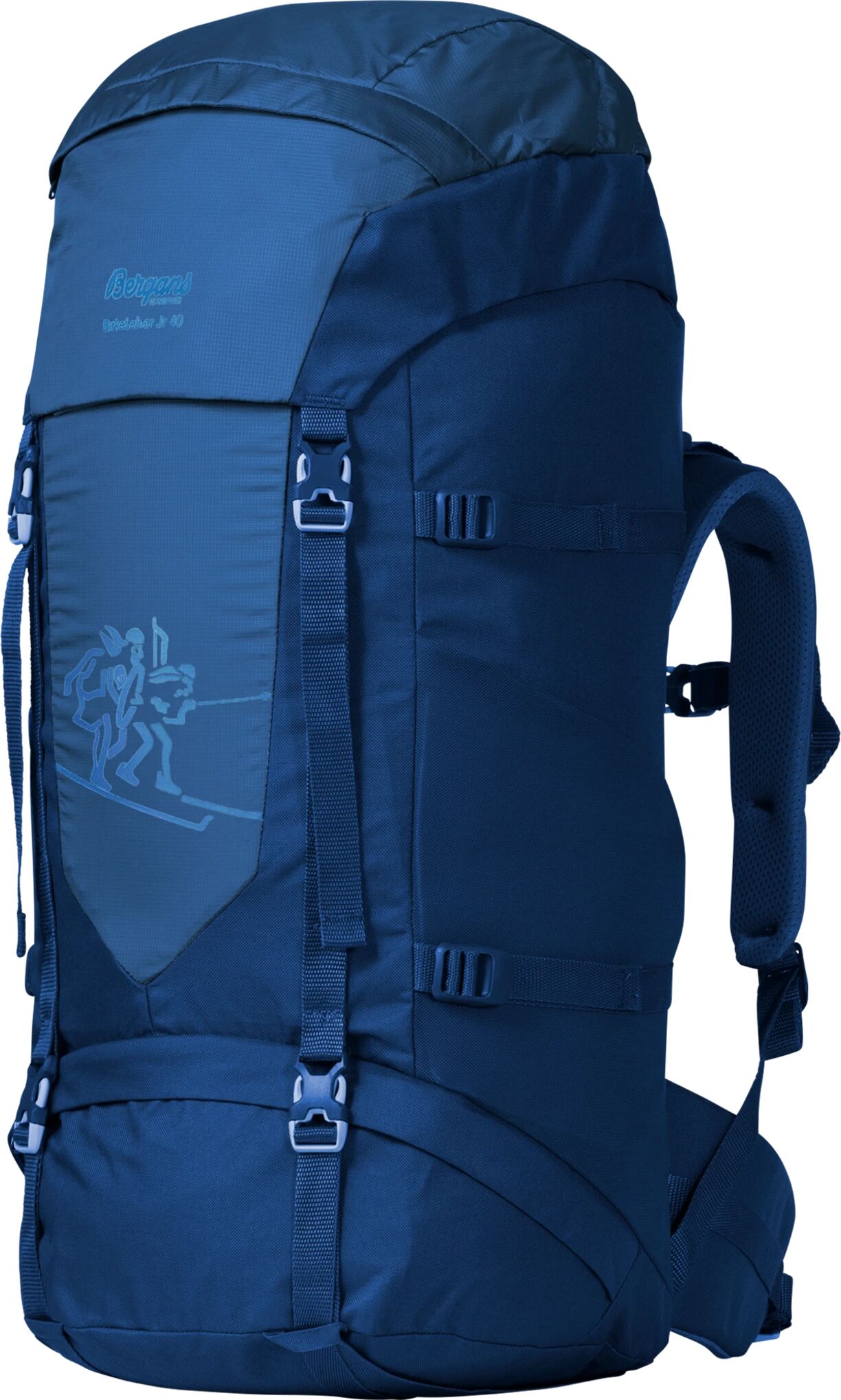 Bergans Birkebeiner Jr 40, ryggsekk junior 40L Dark Riviera Blue/ri