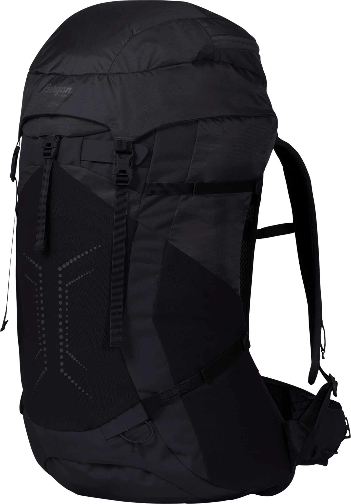 Bergans Vengetind 42, tursekk 42L BLACK