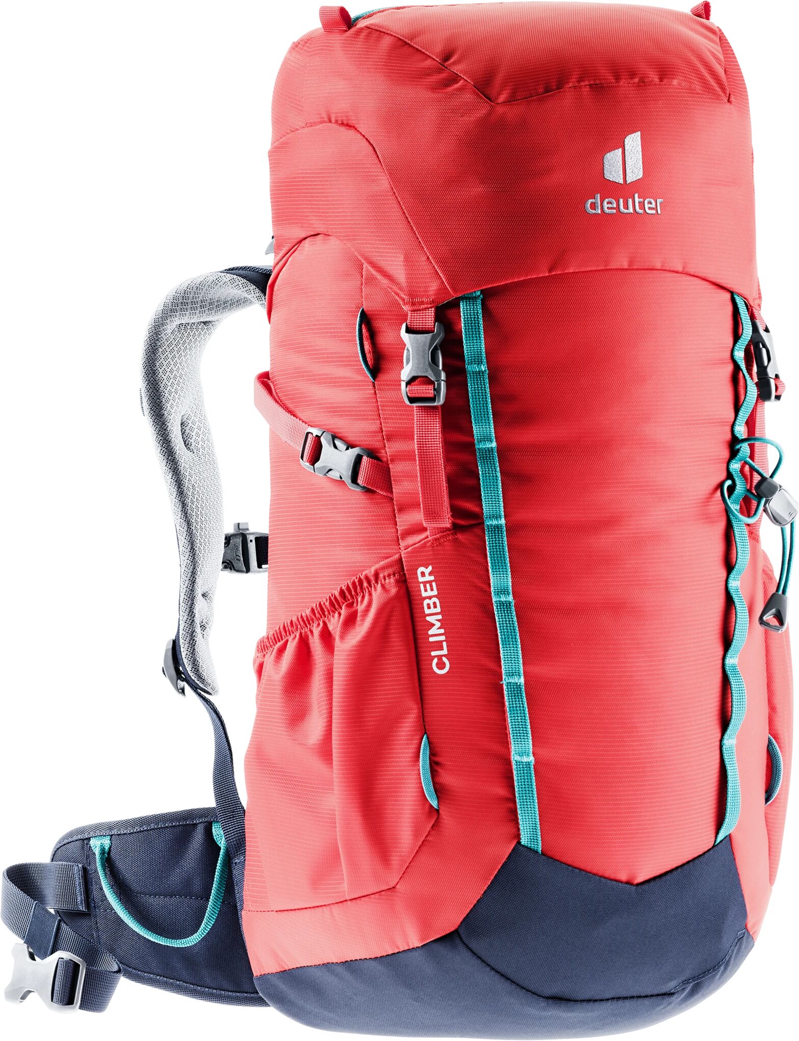 Deuter Climber, tursekk barn STD Chili-navy