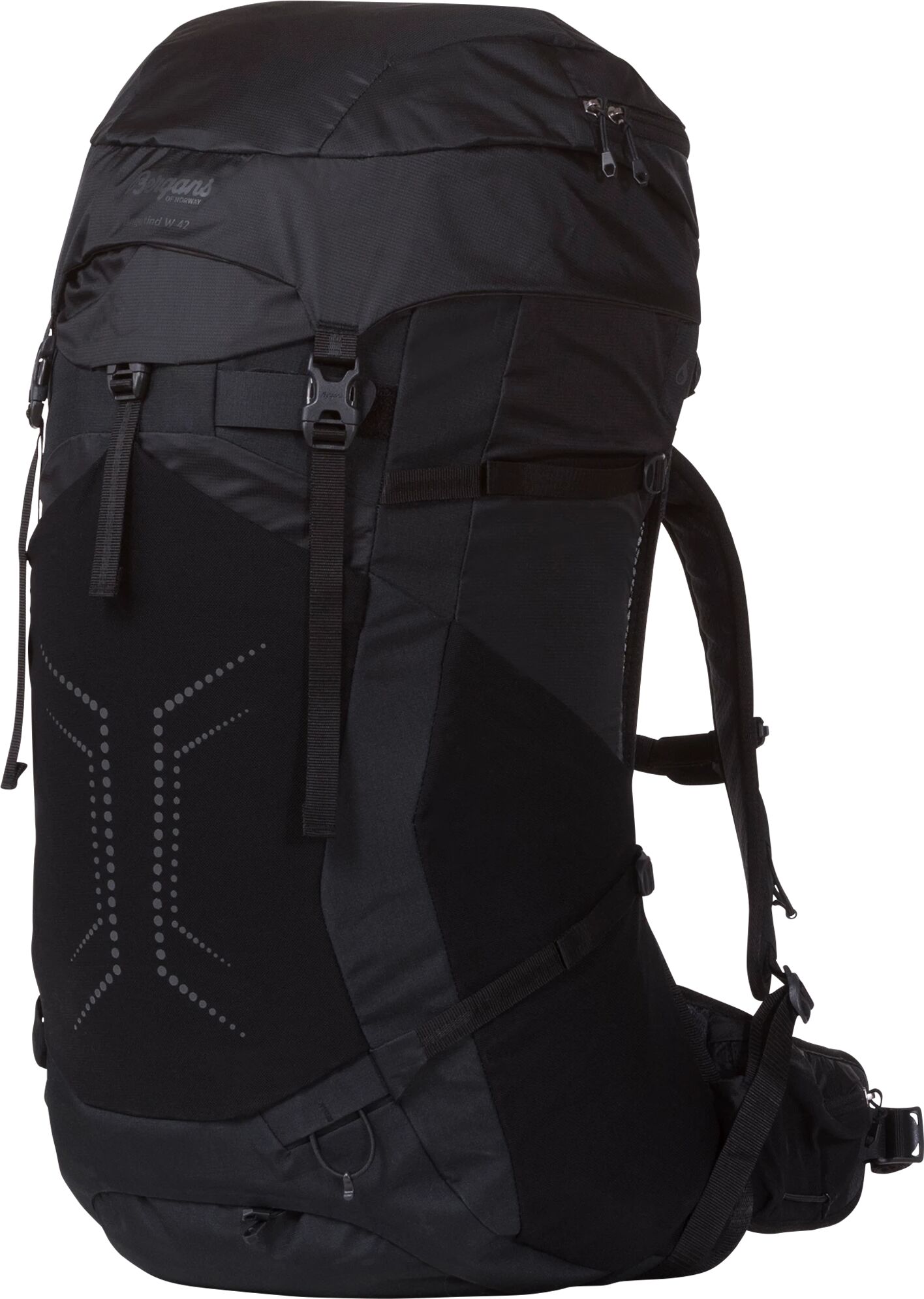 Bergans Vengetind W 42, ryggsekk dame 42L BLACK