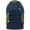 Satch pack Plecak szkolny 45 cm dark blue neon yellow  - Unisex - Dzieci