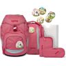 Ergobag Pack School Bag Set 6szt w tym Klettie Set lamas in bärjamas  - Unisex - Dzieci