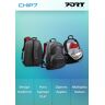 Port Designs Port Mochila Houston Black/red 15.6"