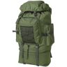 vidaXL Mochila estilo exército XXL 100 L verde