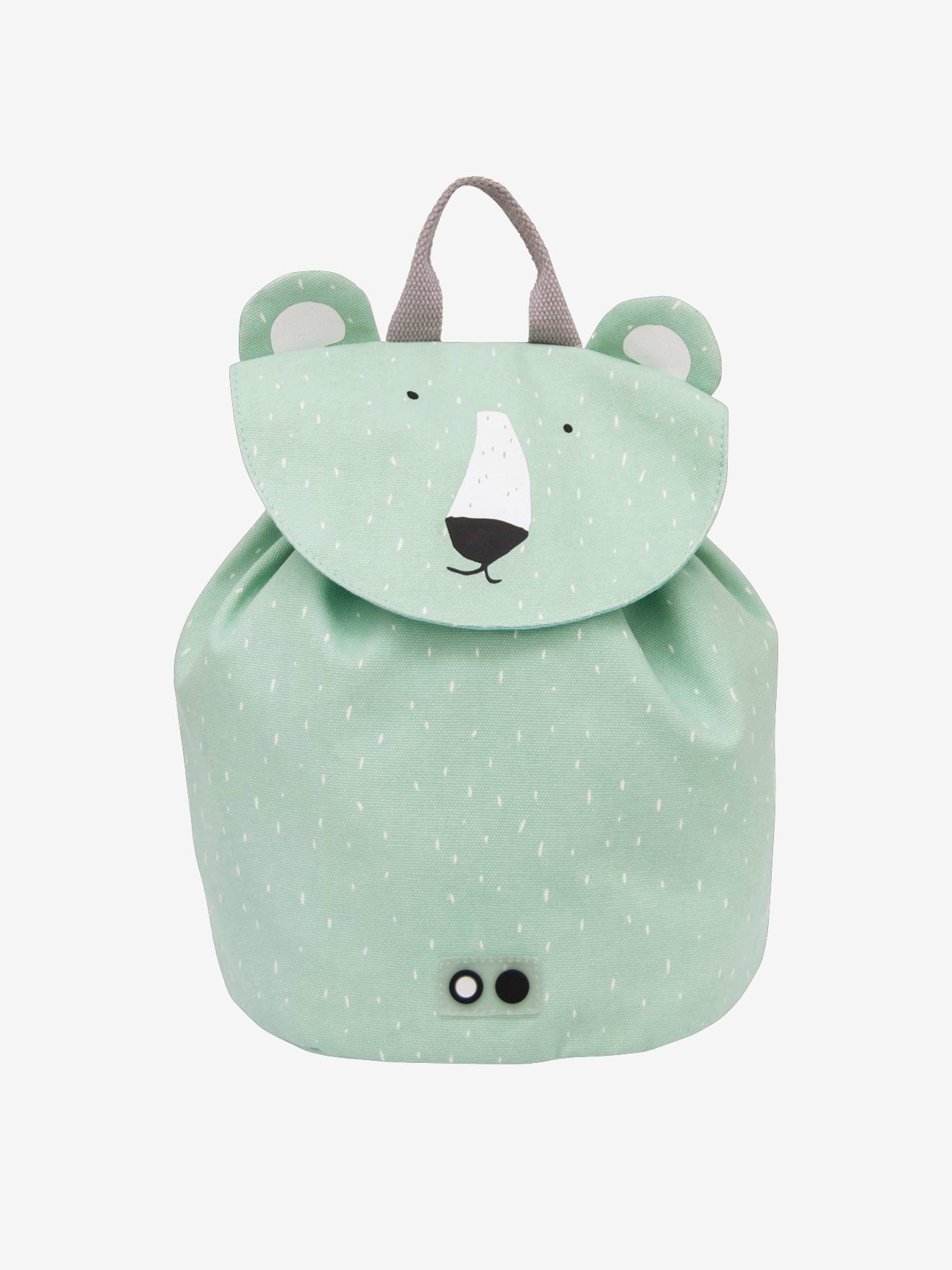 TRIXIE Mochila Backpack MINI animal, da TRIXIE verde claro liso com motivo