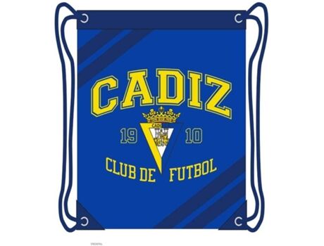 Cádiz Fc Saco (Azul - Poliéster - 42 x 32 x 3 cm)