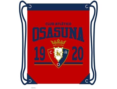 Ca Osasuna Saco (Vermelho - Poliéster - 44 x 34 x 2 cm)