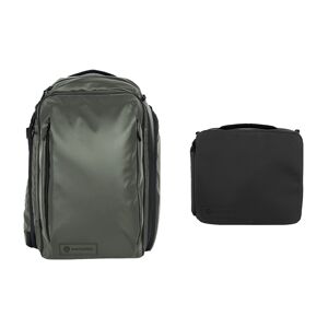 Wandrd Transit, 35L ryggsäck, Essential Bundle - grön