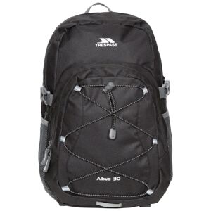 (EACH, Black / Black) Trespass 30L Backpack Rucksack for Hiking Albus