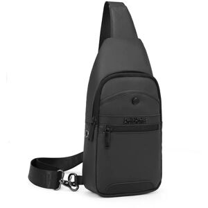 UBORSE Men’s Sling Bag Casual Cross-body Backpack Shoulder Chest Bag Water-resistant Daypack for Business Travel Walking Hiking USB Charging Port - Brand New