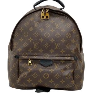 LOUIS VUITTON M41561 Palm Springs MM Monogram Backpack/Daypack Brown Women's