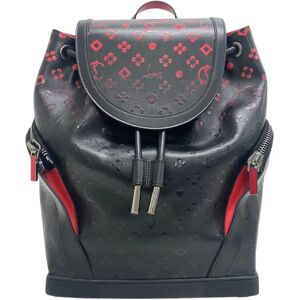 Vintage CHRISTIAN LOUBOUTIN Explorer Funk Studded Backpack/Daypack Black Men's Z0005699