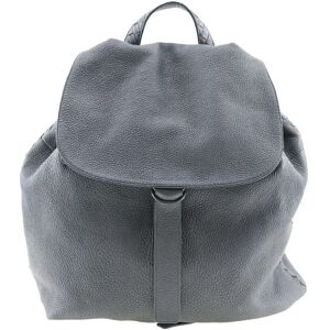 Bottega Veneta BOTTEGAVENETA Intrecciato Backpack/Daypack Calf Made in Italy Gray Shoulder Handbag 2way Belt Unisex