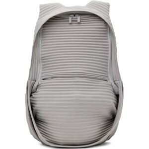 HOMME PLISSÉ ISSEY MIYAKE Gray Pleats Daypack Backpack  - 11-LT.GRAY - Size: UNI - male