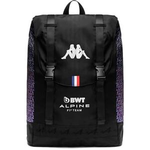 KAPPA Arecko BWT Alpine F1 Team Official Formula 1 Backpack, Black, One size