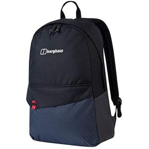 Berghaus Unisex Brand Bag 25 Litre Backpack, Comfortable Fit, Durable Design, Rucksack for Men and Women, Jet Black/Carbon, One Size