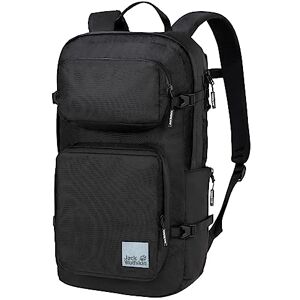 Jack Wolfskin Unisex_Adult Auckland Pack Daypack, Ultra Black, Standard Size