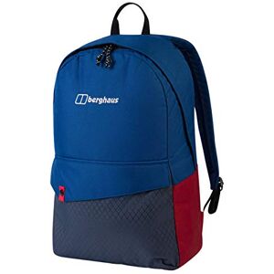 Berghaus Unisex Brand Bag 25 Litre Backpack, Comfortable Fit, Durable Design, Rucksack for Men and Women, Deep Water Blue/Red Dahlia, One Size