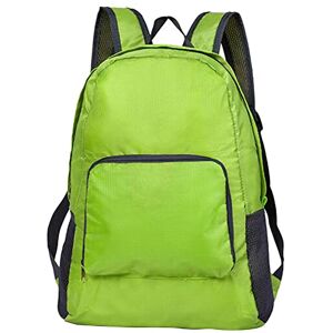 FINDING CASE Ultra Lightweight Foldable Backpack Packable Water Resistant Daypack for Outdoor Walking Camping Traveling Cycling Holiday Unisex (Green)