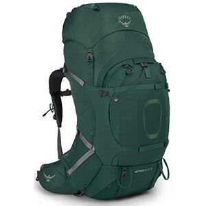 Osprey Aether Plus 70 Men's Backpacking Backpack, Axo Green, Small/Medium