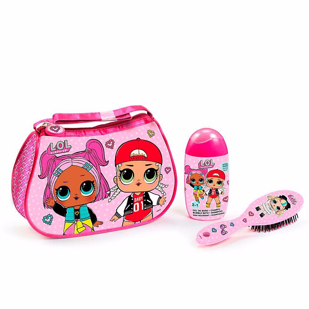 Cartoon L.O.L. Surprise Neceser Baño set 3 pz