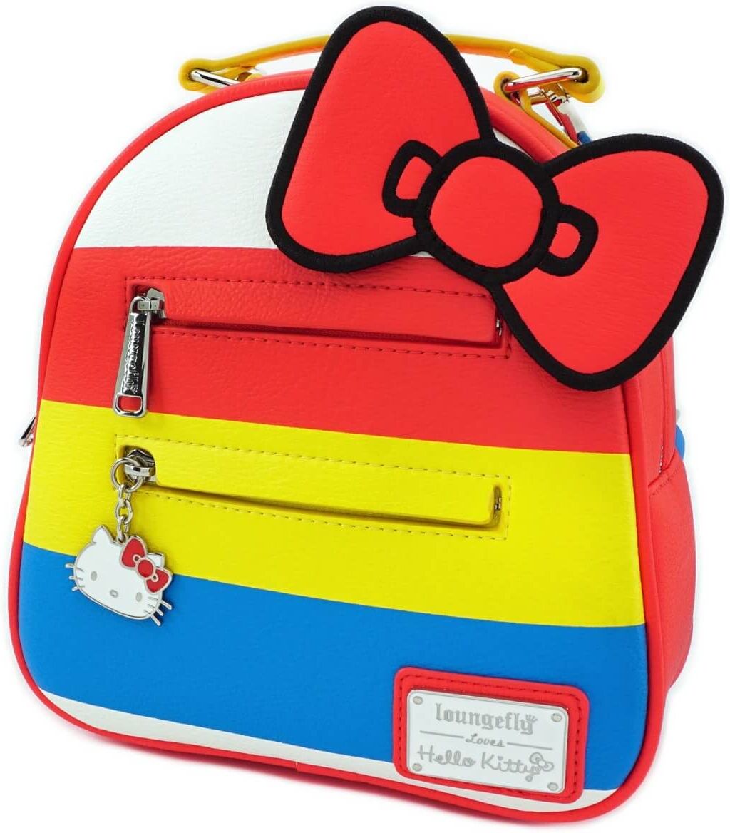 Loungefly Sanrio Hello Kitty Stripes Mini Backpack