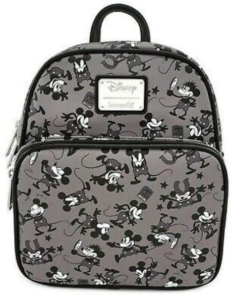 Loungefly Disney Mickey Mouse Faux Leather Mini Backpack