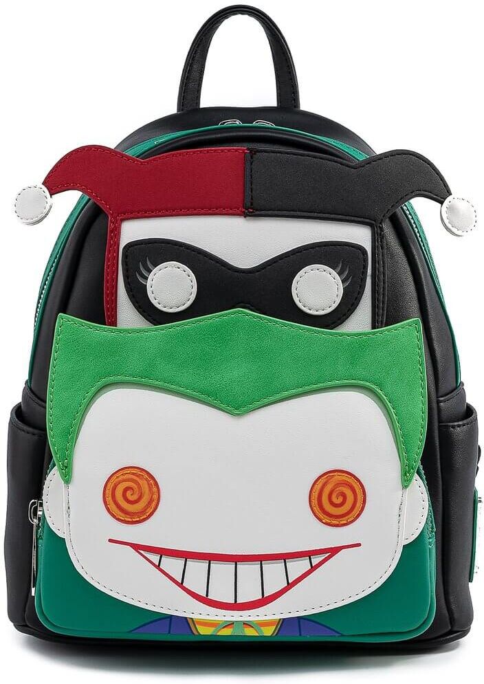 Loungefly DC Comics Pop Harley And Joker Mini Backpack