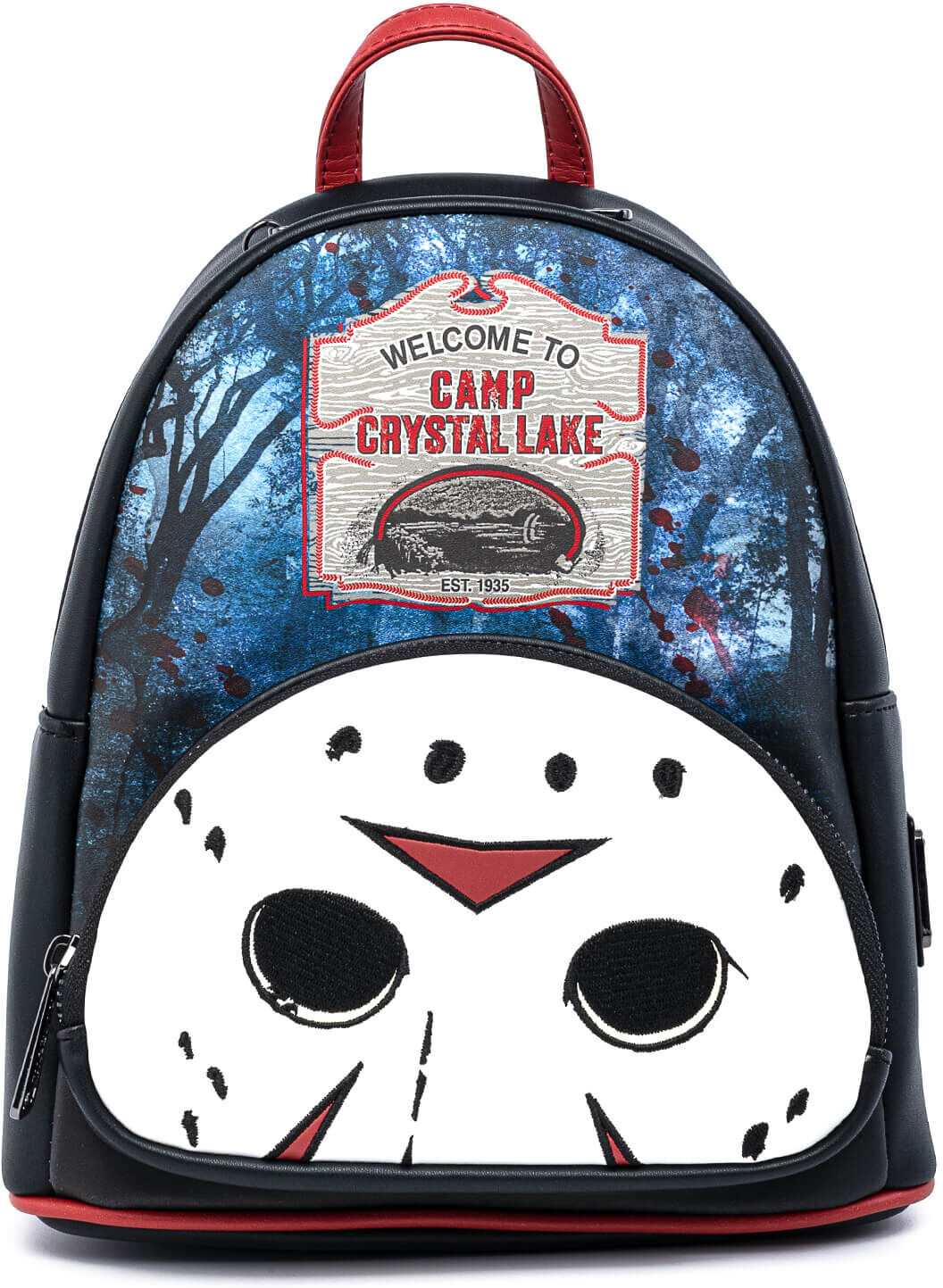 Loungefly Friday The 13Th Camp Crystal Lake Mini Backpack