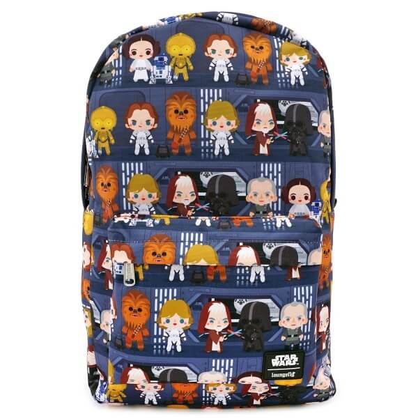 Loungefly Star Wars Chibi Nylon Backpack