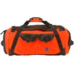 Carhartt 3.94 in. 75L Nylon Heavy-Haul Utility Duffel Backpack Hunter Orange OS