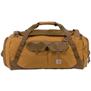 Carhartt 3.94 in. 75L Nylon Heavy-Haul Utility Duffel Backpack Brown OS