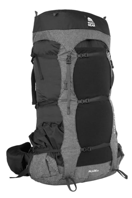 Photos - Backpack Granite Gear Blaze 60  - Men's, Black/Black Gingham, Long, 5000027 