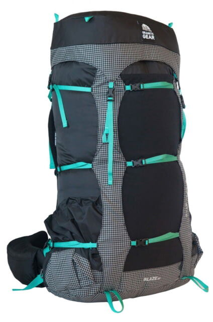 Photos - Backpack Granite Gear Blaze 60  - Women's, Black/Black Gingham/Teal, Regula 