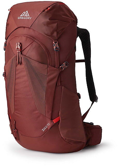 Photos - Backpack Gregory Zulu 45 FreeFloat Daypack, Rust Red, Small/Medium, 145669-7222 