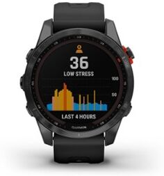 Garmin Fenix 7S Solar Smartwatch 010-02539-13 Schwarz