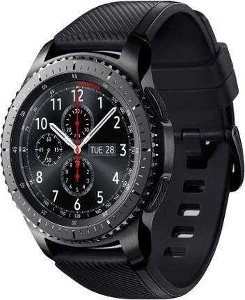 Samsung Gear S3 Frontier   schwarz   Armband schwarz