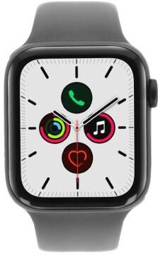 Apple Watch Series 5 Aluminiumgehäuse grau 44mm mit Sportarmband khaki (GPS) grau