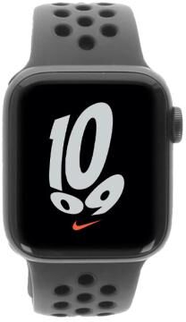 Apple Watch SE Nike Aluminiumgehäuse space grau 44mm mit Sportarmband anthrazit/schwarz (GPS + Cellular) space grau