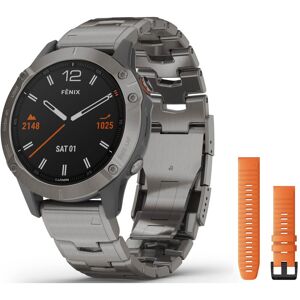 Garmin fenix 6 Sapphire Sportuhr silber Einheitsgröße