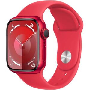 Apple Smartwatch »Series 9, GPS, Aluminium-Gehäuse mit Sportarmband«, (Watch... (Product)RED Größe