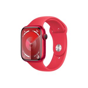 Apple Smartwatch »Series 9, GPS, Aluminium-Gehäuse mit Sportarmband«, (Watch... (Product)RED Größe