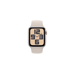 Apple Smartwatch »SE GPS, Aluminum mit Sportarmband« Polarstern Größe