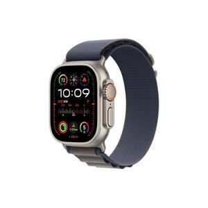 Apple Smartwatch »Ultra 2 GPS + Cellular, Titan, 49mm Alpinarmband« Blau Größe