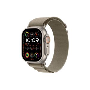 Apple Smartwatch »Ultra 2 GPS + Cellular, Titan, 49mm Alpinarmband« Oliv Größe
