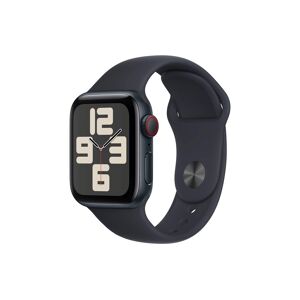 Apple Smartwatch »SE GPS, Aluminum mit Sportarmband« Mitternacht Größe