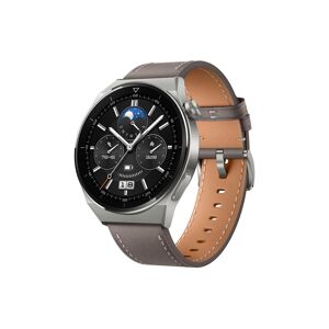 Huawei Smartwatch »GT3 Pro 46 mm Leather«, (Harmony OS) braun/silberfarben Größe