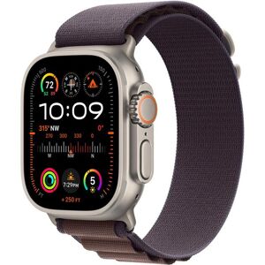 Apple Smartwatch »Ultra 2 GPS + Cellular, Titan, 49mm Alpinarmband« Indigo Größe