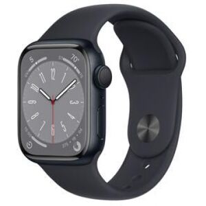 Apple Watch Series 8 GPS 41mm Aluminium Mitternacht Sportarmband Mitternacht